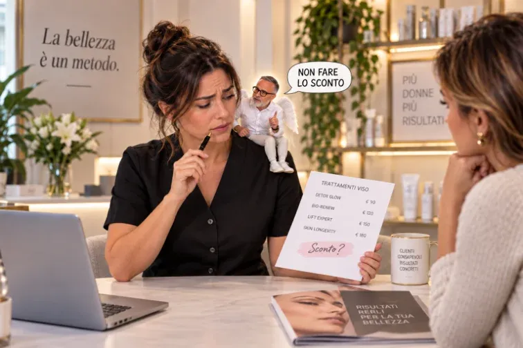 Consulenza che vende sconti