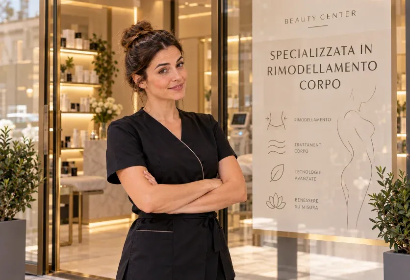 Esperienza in un centro estetico specializzato